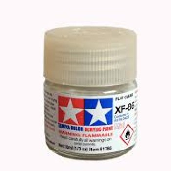 Acrylic Mini XF-86 Flat Clear- 10ml